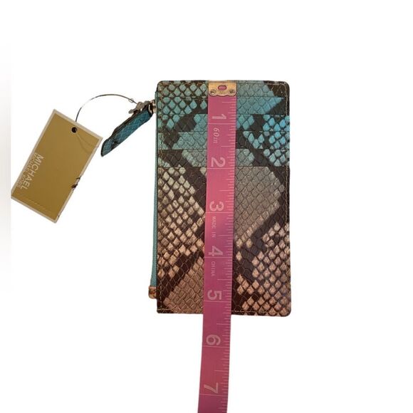 MICHAEL Michael Kors Snakeskin Key Wallet - Picture 4 of 9